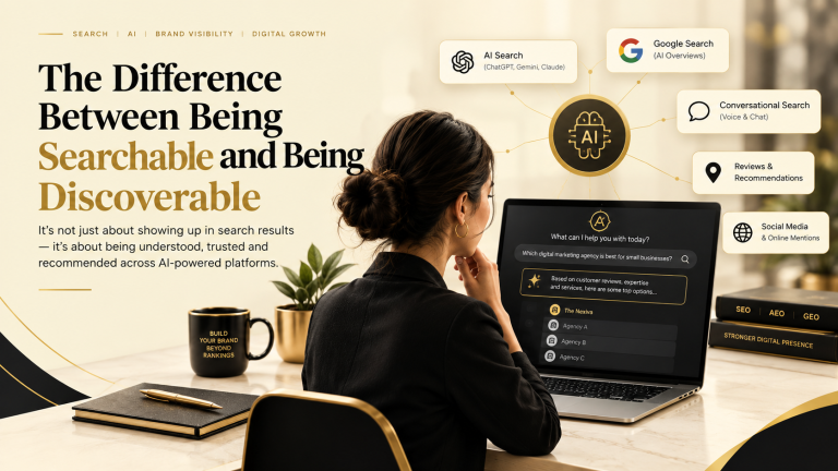 The Difference Between Being Searchable and Being Discoverable